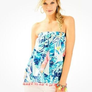 LILLY PULITZER Palma Tube Top